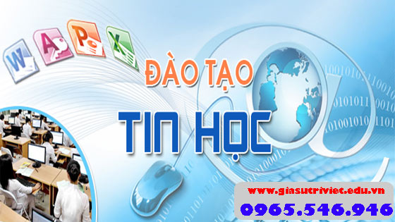 Dịch Vụ Gia Sư Tin Học Tại Nhà