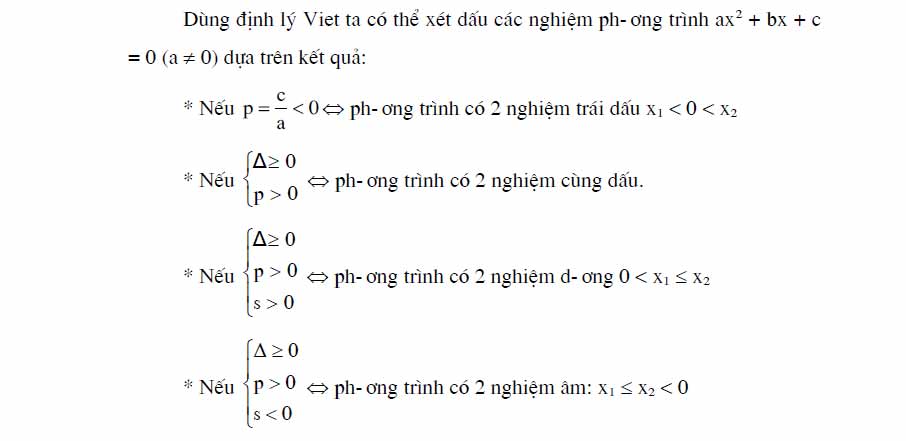 định lý viet
