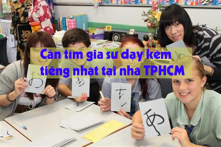 Tìm Gia Sư Dạy Kèm Dạy Tiếng Nhật Tại Nhà Ở TPHCM