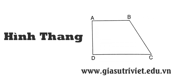 Công thức tính diện tích, chu vi hình thang