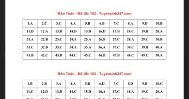 dap-an-mon-toan-tot-nghiep-thpt